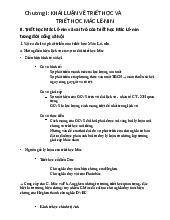 Vai trò của Triết học Mác - Lênin trong Đời sống Xã hội | Môn Triết học Mac-Lenin & Tư tưởng Hồ Chí Minh - Trường Đại học Luật Hà Nội