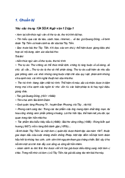 Soạn bài Tây tiến | Ngữ văn 12 Cánh diều (Tập 1)