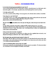 Bachelor's Program: Housing, Education, and Lifestyle Topics | Môn Ngôn ngữ Anh - Học viện An ninh nhân dân