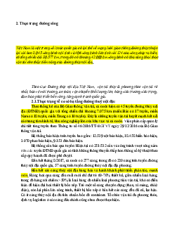 Thực trạng thuỷ nội địa -những nghiên cứu về thực trạng đường thuỷ nội địa