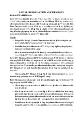 Bài tập chương 3: Chuẩn mực kiểm toán và bằng chứng kiểm toán Môn Food Processing | Trường Học Viện nông nghiệp Việt Nam