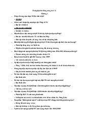 Câu hỏi ôn tập  - Lịch sử Đảng Cộng Sản Việt Nam| Đại học Kinh Tế Quốc Dân