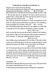 Bài tập chương 4: Dung dịch và cân bằng lỏng - hơi | Bài giảng môn Hóa lý | Đại học Bách khoa hà nội