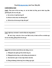 Trọn bộ Bài tập ôn hè lớp 2 môn Toán, Tiếng Việt