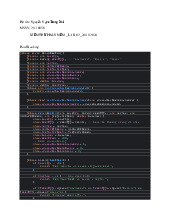 Bài Lab 02: Kiểm thử phần mềm môn Khai thác dữ liệu và ứng dụng | Trường Đại học Khoa học tự nhiên, Đại học Quốc gia Thành phố Hồ Chí Minh