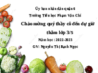 Giáo án điện tử Hoạt động trải nghiệm 3 Chân trời sáng tạo: Tuần 5 (tiết 2)