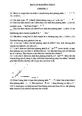 Chương 2: Bài tập nguyên lý máy | Trường Đại học Sư Phạm, Kỹ Thuật TPHCM