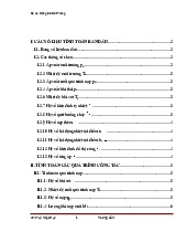 Đồ án Động cơ đốt trong | Đại học Sư phạm Kỹ thuật Thành phố Hồ Chí Minh