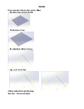 Tổng hợp lệnh cơ bản Solidworks môn Đồ họa kỹ thuật CTTT | Trường Đại học Bách Khoa Hà Nội