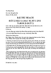 Bài Thu Hoạch Về Chầu Thánh Thể Cho Thiếu Nhi | Lịch sử đảng | Trường Đại học Kinh tế Thành phố Hồ Chí Minh
