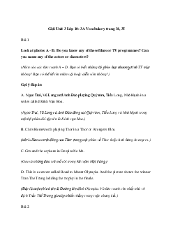 Giải Tiếng Anh 10 Unit 3: 3A Vocabulary | Friends Global