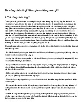 Thi công chức là gì? Bao gồm những môn gì?