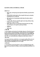 NHÓM 1 - Kịch Bản Sân Khấu: Hồi Trống Cổ Thành - Tái Hợp Anh Hùng