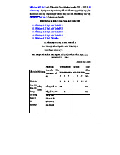 Đề thi Học kỳ 2 Lớp 1 Môn Toán - Sách Chân Trời Sáng Tạo 2021-2022