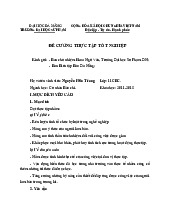 Đề cương thực tập tốt nghiệp chuyên ngành Báo chí | Đại học Sư phạm Đà Nẵng