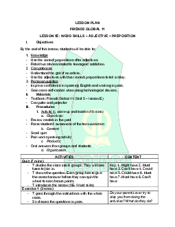 Unit 5: Technology - Lesson plan 5E | Giáo án Tiếng Anh 11 Friends Global
