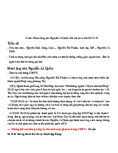 Hoạt động của Nguyễn Ái Quốc đối với sự ra  đời ĐCSVN /  Trường đại học Nguyễn Tất Thành