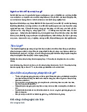 Chế Tạo Máy - Kiến Thức Cơ Bản về Tiện trong Ngành Cơ Khí. Môn Học máy | Trường Đại học Công nghệ, Đại học Quốc gia Hà Nội.