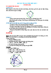 Bài Tập Về Tứ Giác Nội Tiếp Toán 9 Có Lời Giải