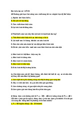 Bài kiểm tra số 1 và số 2 KTVM: Kinh tế học và Đường cung cầu | Trường Đại học Thương Mại