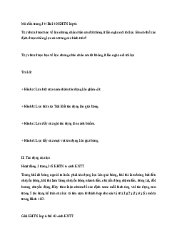 Giải Khoa học tự nhiên lớp 6 bài 40: Lực là gì | Kết nối tri thức