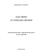 Giáo trình Tư tưởng Hồ Chí Minh | Đại học Y Tế Công Cộng
