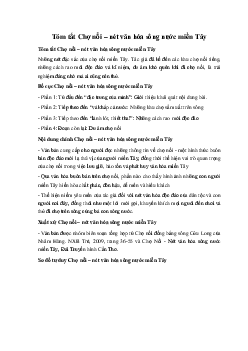 Tóm tắt Chợ nổi – nét văn hóa sông nước miền Tây Ngữ Văn 10 sách Chân Trời Sáng Tạo