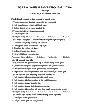 Bộ trắc nghiệm Tâm lý học đại cương: Quét kiến thức cơ bản
