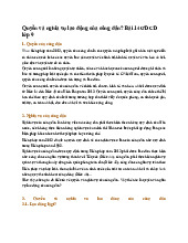 Quyền và nghĩa vụ lao động của công dân? Bài 14 GDCD lớp 9