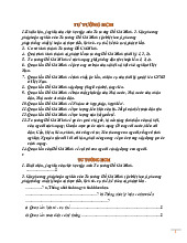 Đề cương ôn tập tự luận môn Tư tưởng Hồ Chí Minh có đáp án | Đại học Nội Vụ Hà Nội