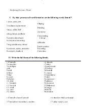 Group 2 Morpho exercises - words - Khoa học dữ liệu | Trường Đại học Khoa học Tự nhiên, Đại học Quốc gia Thành phố Hồ Chí Minh