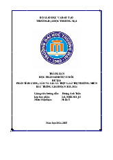 Phân Tích Cung, Cầu và Giá Thịt Gà Tại VN Giai Đoạn 2021-2024 | Bài thảo luận kinh tế vi mô