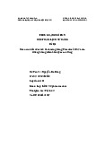 Tiểu luận cuối kỳ môn Lịch sử đảng | Trường Đại học Sư phạm Nghệ thuật Trung Ương