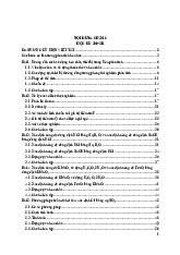 Báo cáo Hóa phân tích | Đại học Bách Khoa Hà Nội