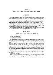 Chương 1: Khái luận về triết học và triết học Mác - Lênin | Đại học Văn Lang