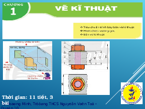 Giáo án điện tử Công nghệ 8 Bài 1 Chân trời sáng tạo:  Tiêu chuẩn trình bày bản vẽ kỹ thuật