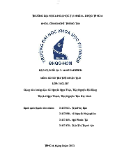 Báo cáo Đồ án 2 Minesweeper - Cơ sở dữ liệu | Trường Đại học Khoa học Tự nhiên, Đại học Quốc gia Thành phố Hồ Chí Minh