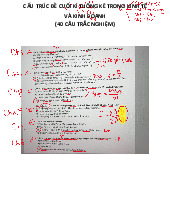 Cấu trúc đề thi cuối kỳ môn Thống kê trong kinh tế và kinh doanh | Trường Đại học Kinh tế Quốc dân