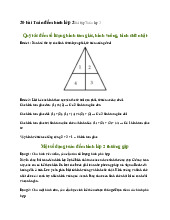 20 bài Toán đếm hình lớp 2