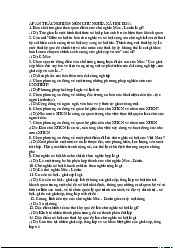 Đề thi và đáp án môn Chủ nghĩa xã hội khoa học | Trường Đại học Mở Hà Nội