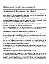 Kể lại câu chuyện Ba lưỡi rìu chọn lọc hay nhất | Tiếng Việt 4