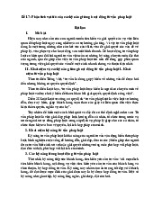 Phân tích vai trò của các kỹ năng trong hoạt động tư vấn pháp luật