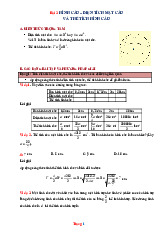 Phương Pháp Giải Hình 9 Hình Cầu-Diện Tích Mặt Cầu Và Thể Tích Khối Cầu