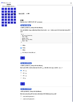 Đề cương môn công nghệ web- Trường Đại học bách khoa - Đại học đà nẵng.