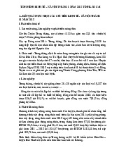 Báo cáo Kinh tế - Xã hội Tháng 1/2015 - Tỉnh Lào Cai  môn Thống kê trong kinh tế và kinh doanh | Trường Đại học Kinh tế Quốc dân