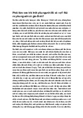 Phải làm sao khi trót yêu người đã có vợ? Rủi ro yêu người có gia đình?