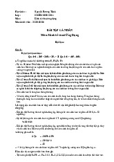 Bài tập cá nhân môn Kinh tế vĩ mô ứng dụng | Đại học Kinh tế Thành phố Hồ Chí Minh