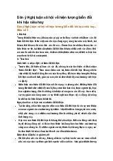 Dàn ý Nghị luận xã hội về hiện tượng biến đổi khí hậu siêu hay