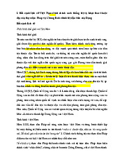Chương I  Bối cảnh lịch sử Việt Nam dưới chính sách thống trị và khai thác thuộc địa của thực dân Pháp và Cương lĩnh chính trị đầu tiên của Đảng môn lịch sử Đảng –Trường Đại học bách khoa – đại học Đà Nẵng