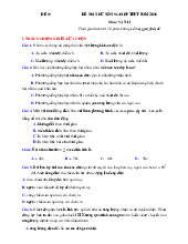 Đề thi thử tốt nghiệp THPT 2025 môn Vật lí bám sát đề minh họa - Đề 53
